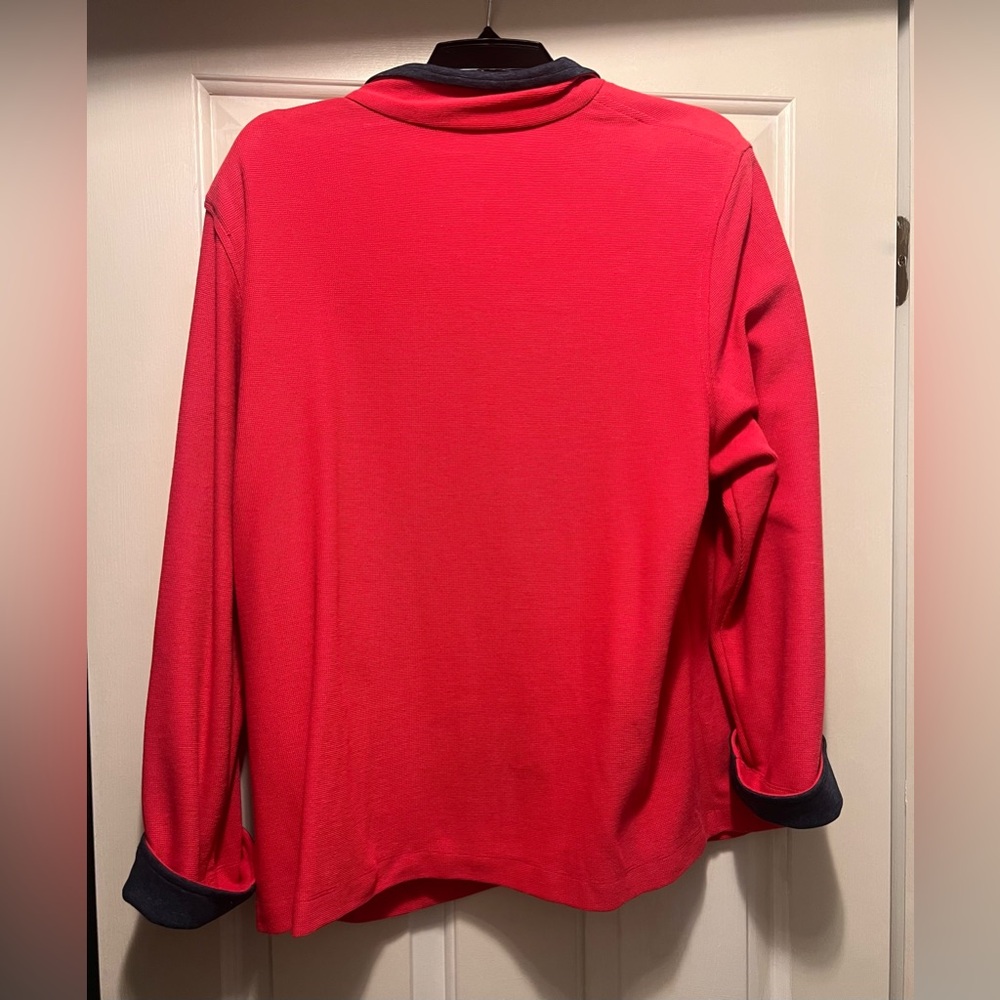 Red Full-Zip Jacket - Picture 2 of 3
